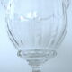 Crystal standing cup carved by Baccarat