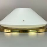 70s Peill & Putzler Plafoniere ceiling lamp glass space design lamp 70s