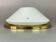70s Peill & Putzler Plafoniere ceiling lamp glass space design lamp 70s