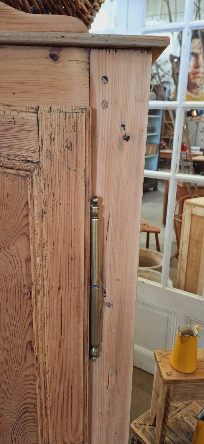 Antique fir wardrobe