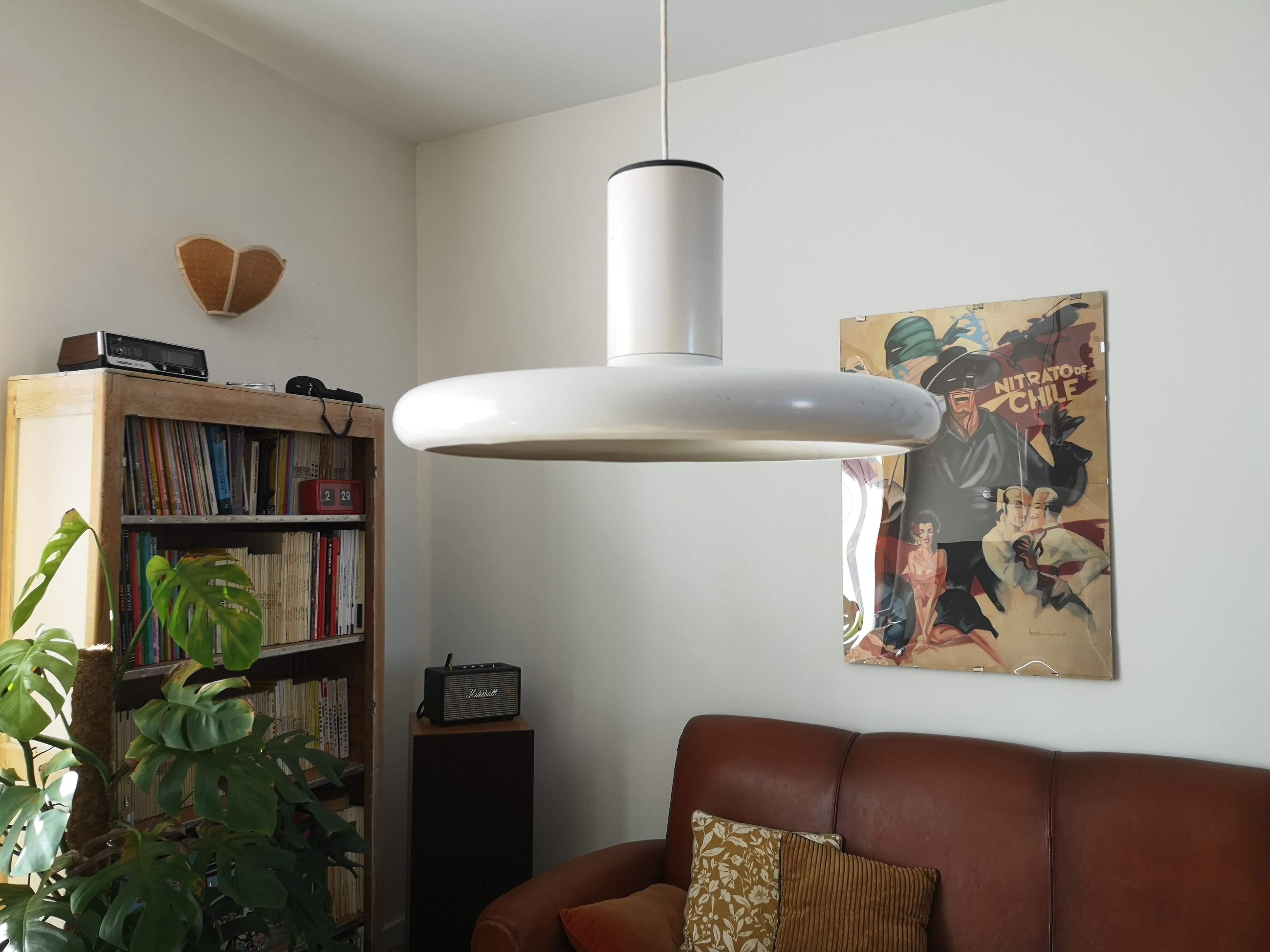 White Lita hanging 60 cm