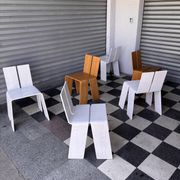 Set de 6 chaises au design danois Kibisi
