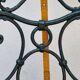 Set of 4 antique garden chairs in wrought iron from 1900.