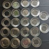 22 vintage Duralex dessert plates