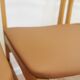 Set of 4 Vintage Branko Ursic Dining Chair: 1970s Scandinavian Wood & Brown