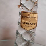 Lampe cristal verre soufflé et étiré Verrerie Paris