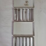 Vintage crystal knife rest