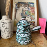 Vallauris vintage ceramic chocolatier signed Robert Picault