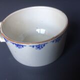 6 old bowls with old ceramic bowls