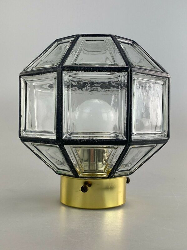 Plafonnier Limburg verre espace age