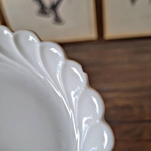 Haviland Torse Blanc porcelain, 12 cups and accessories. Limoges