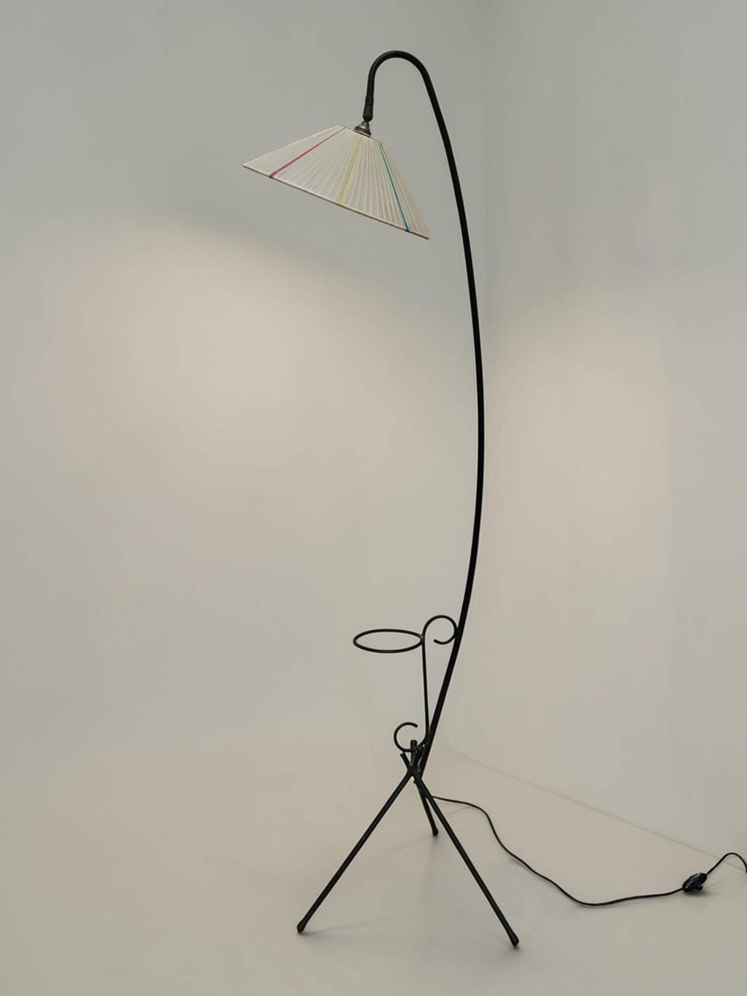 Tripod reading lamp, France, 1950s