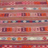 Turkish Kilim rug, vintage area rugs