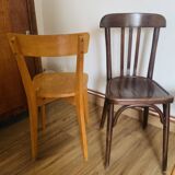 Set of 4 mismatched chairs