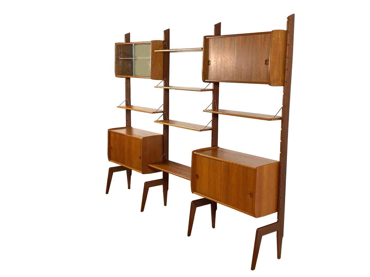 Ergo wall unit by John Texmon and Einar Blindheim for Blindheim Møbelfabrikk, Norway, 1960s
