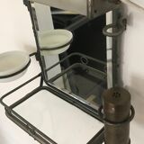 Authentic Barber vintage mirror 35x26cm