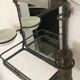 Authentic Barber vintage mirror 35x26cm