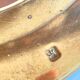 Trio de miroirs en laiton vintage