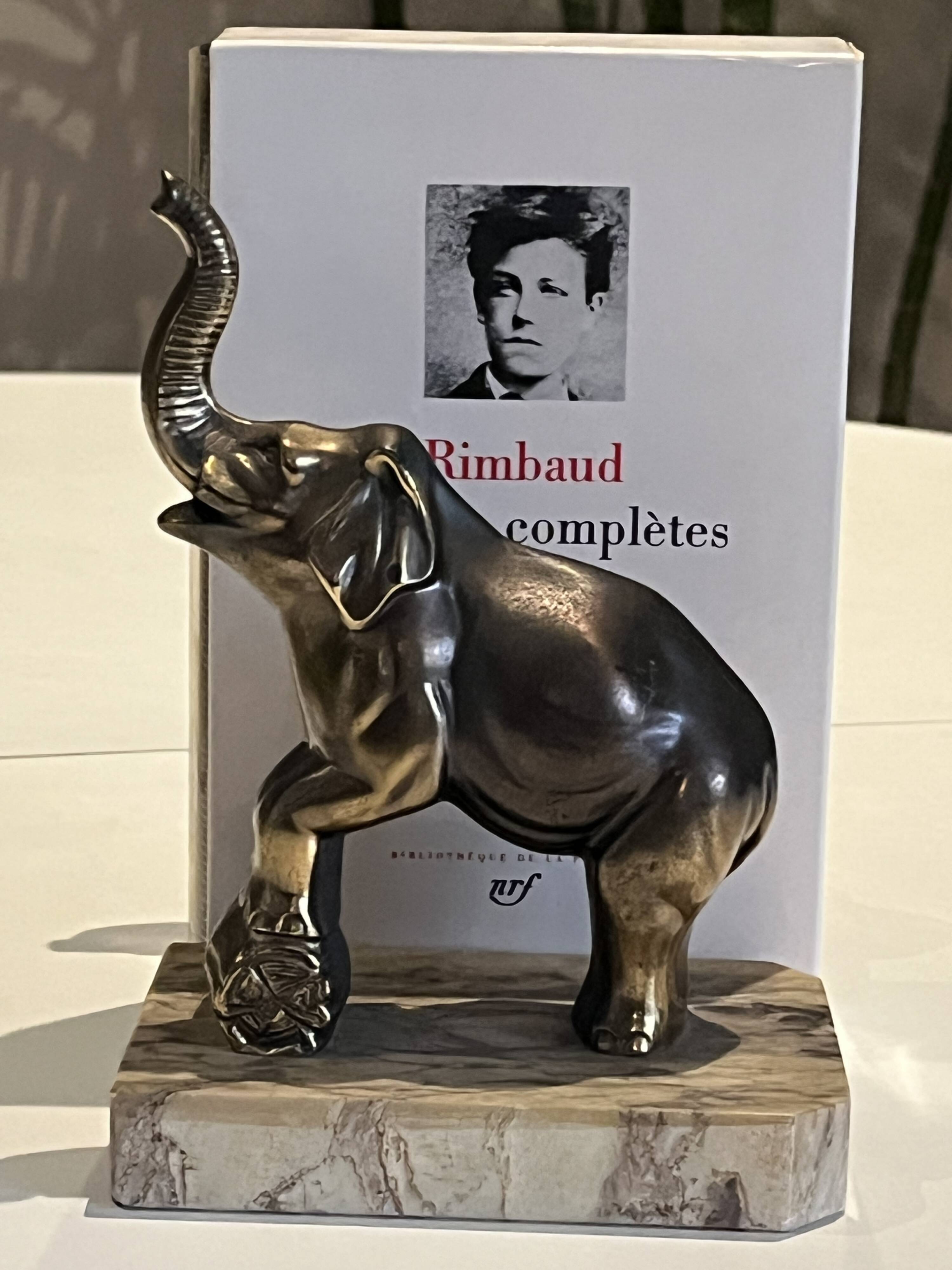 Elephant bookends - Art Deco - Very good condition