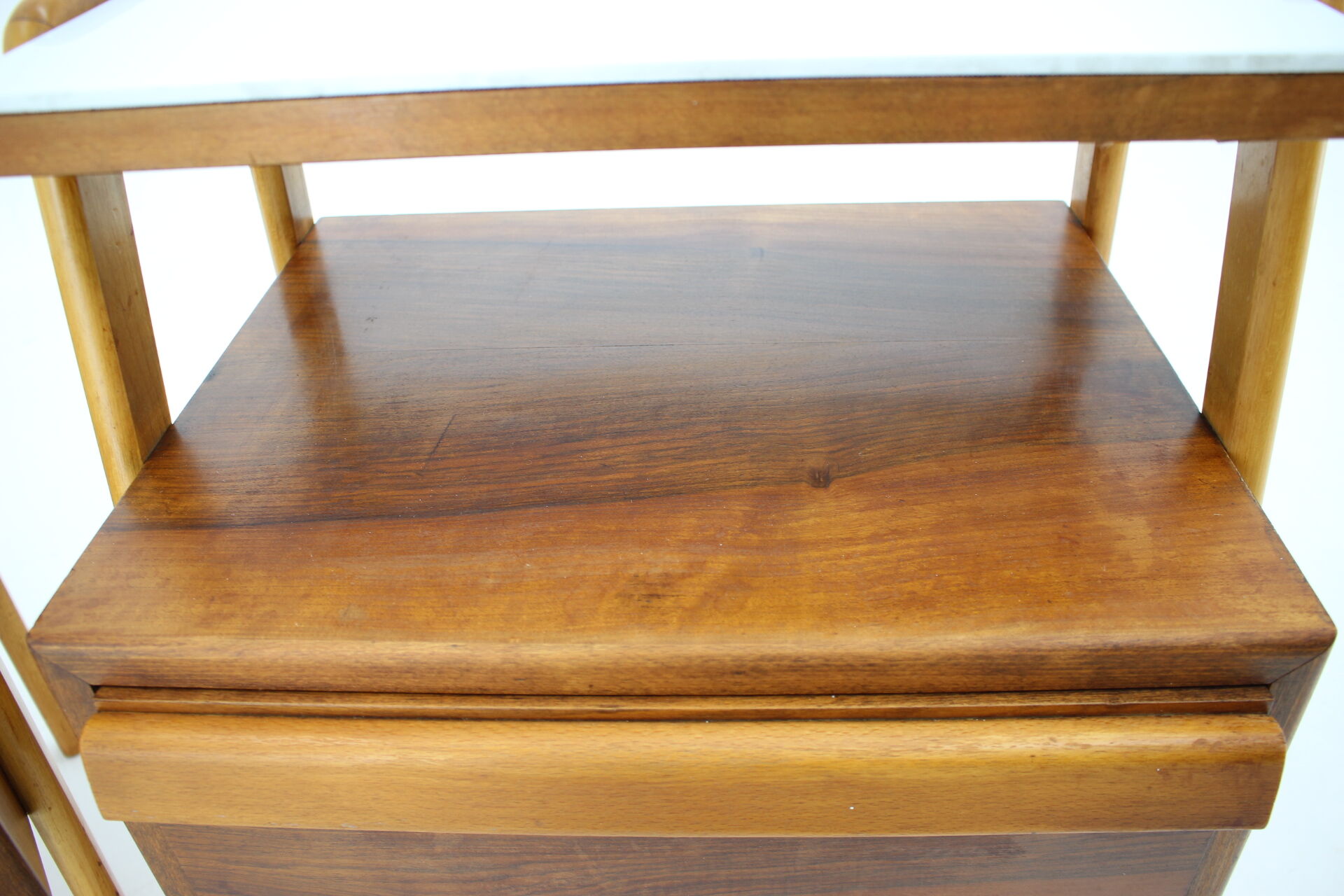 1960s Pair of Bedside Tables by Interier,Czechoslovakia