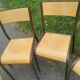 6 chaises vintage Mullca