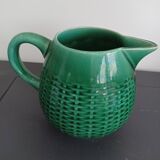 Antique ceramic milk pitcher