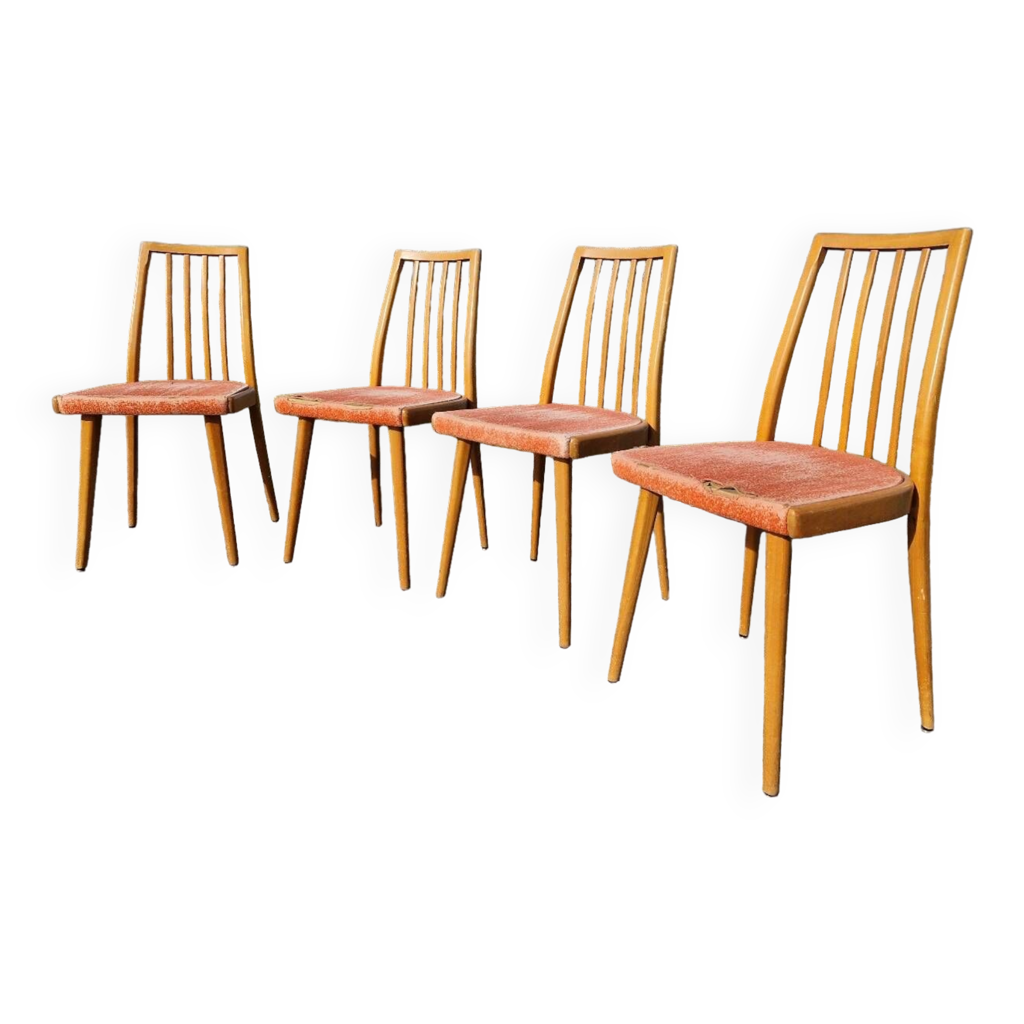 Lot de 4 chaises d'Antoine Suman