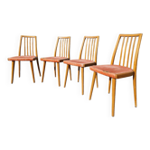 Set of 4 chairs by Antoine Suman