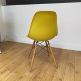 Chaise Originale Vitra Eames  jaune