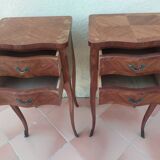 Bedside tables in marquety