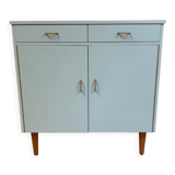 Buffet of the 60s, pastel blue