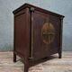 Buffet / antique Chinese wooden cabinet with brass fittings.
