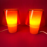 Pair of designer lamps Helena Svensson Ikea vintage