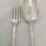 Couverts d’enfants en argent christofle