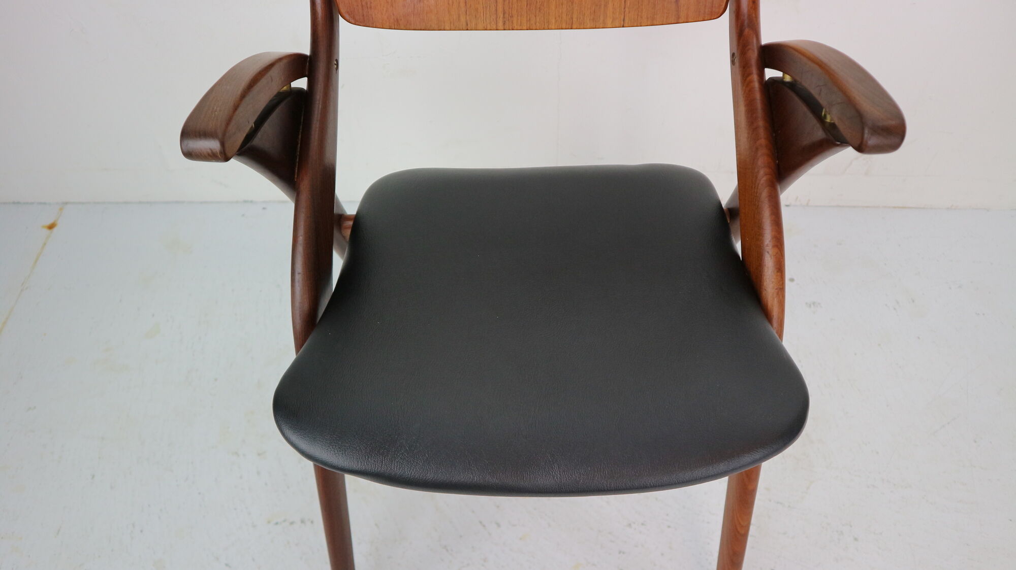 Teak Chair by Arne Hovmand-Olsen for Mogens Kold Møbelfabrik, 1960s