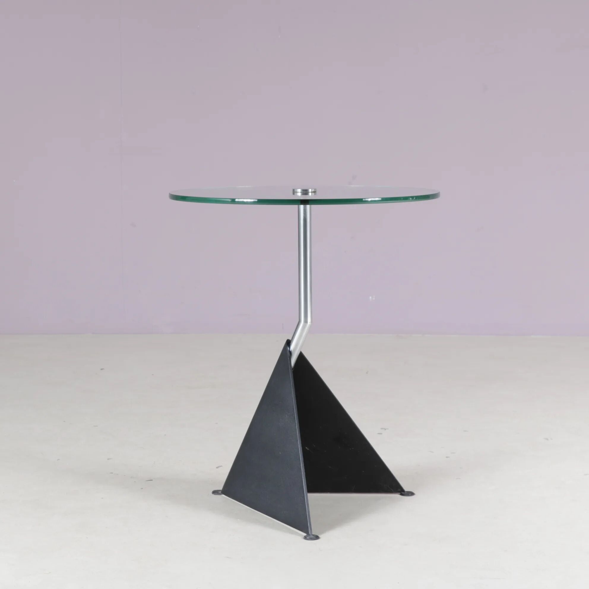 1980s HK-5 side table by Hank Kwint for Metaform, Netherlands