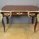 Bureau Louis XV en Marqueterie et Bronze d'époque XIX