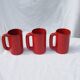 3 large mugs (tankards) from Vallauris, 1970s