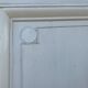 Double Art Deco closet door in patinated fir Xx century