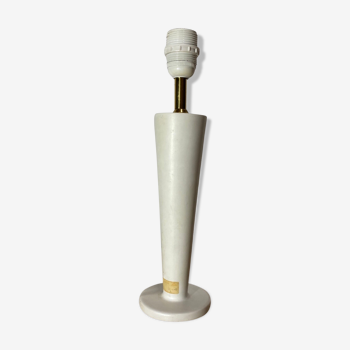 60s Ceramic/Brass Table Light From LYSKILDE Denmark | Vintage LYSKILDE Designer Table Lamp