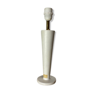 lampe de table en céramique laiton des années 60 de lyskilde danemark vintage lyskilde designer lampe de table