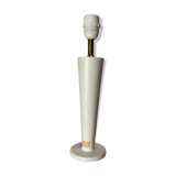 60s Ceramic/Brass Table Light From LYSKILDE Denmark | Vintage LYSKILDE Designer Table Lamp
