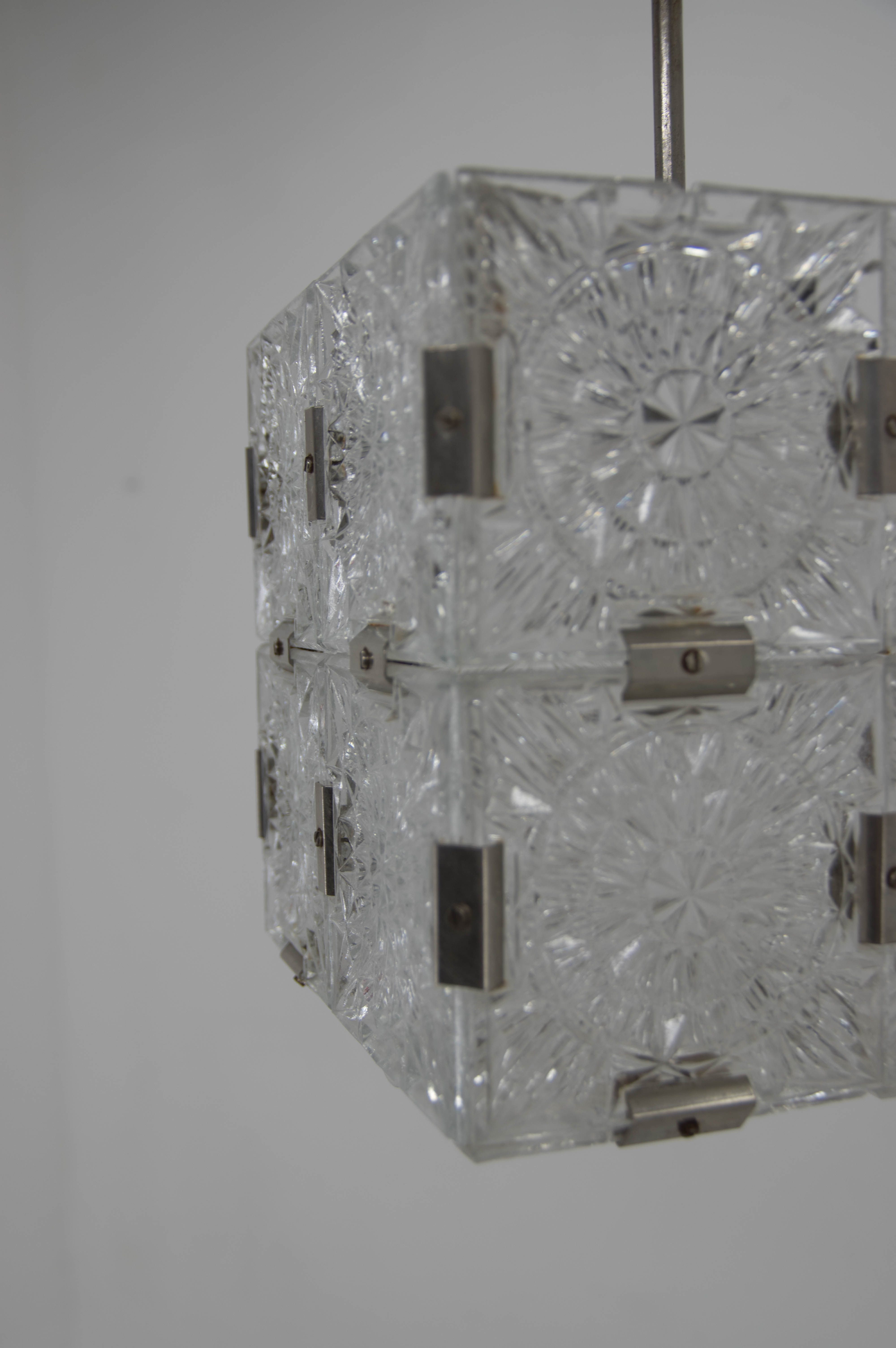 Glass pendant by Kamenicky Senov