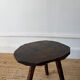 Paire de tabourets brutalistes 1950