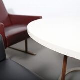 Lot de 4 fauteuils Wilkhahn Flexor et une table basse par Georg Leowald