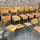 Lot 100 school chairs mullca