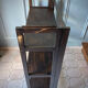 Duo d'étagères porte-plante vintage