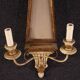 Pair of 20th century Italian Louis XVI style wall lamps