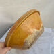 Old yellow glazed terracotta gresale
