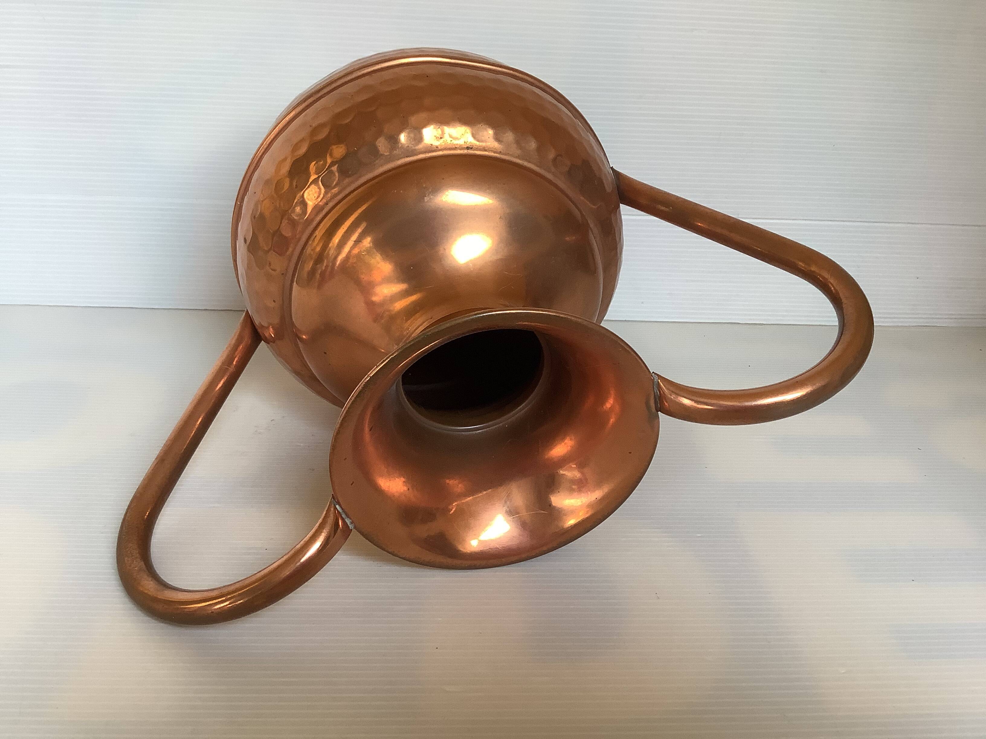 Large copper vase Legellier Villedieu